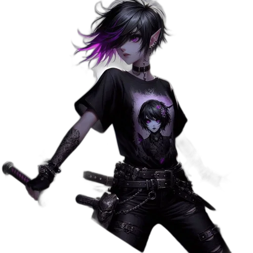 weapon, cyberpunk, concept art, fantasy art transparent PNG cut-out