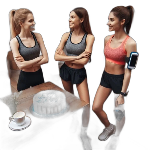 concept art, 3d render, three, young transparent PNG cut-out