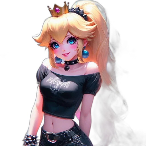 crown, dress, staff, weapon transparent PNG cut-out