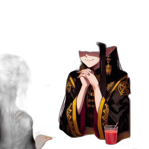 mask, creature, face, dress transparent PNG cut-out