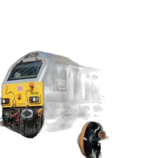 photorealistic, 3d render, concept art, train transparent PNG cut-out