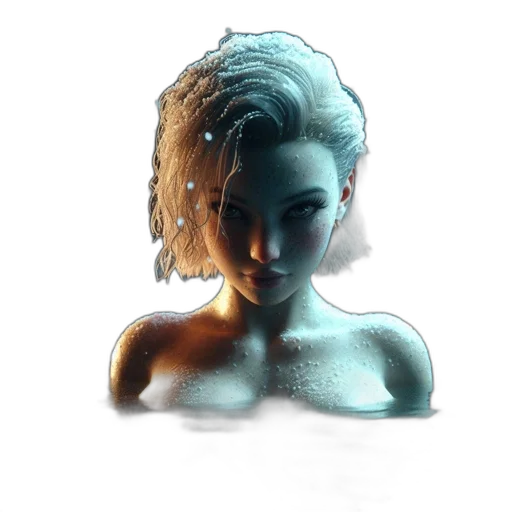 crown, jewelry, hair, face transparent PNG cut-out