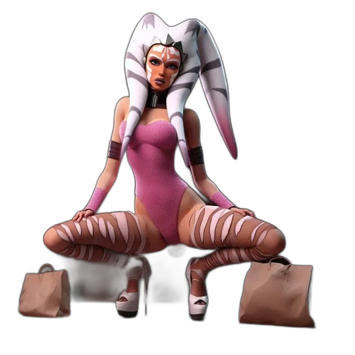 shoes, dress, robot, concept art transparent PNG cut-out