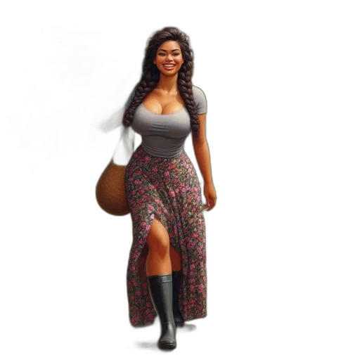 dress, 3d render, photorealistic, concept art transparent PNG cut-out