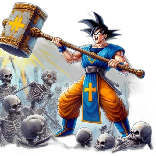 sword, staff, weapon, fantasy art transparent PNG cut-out
