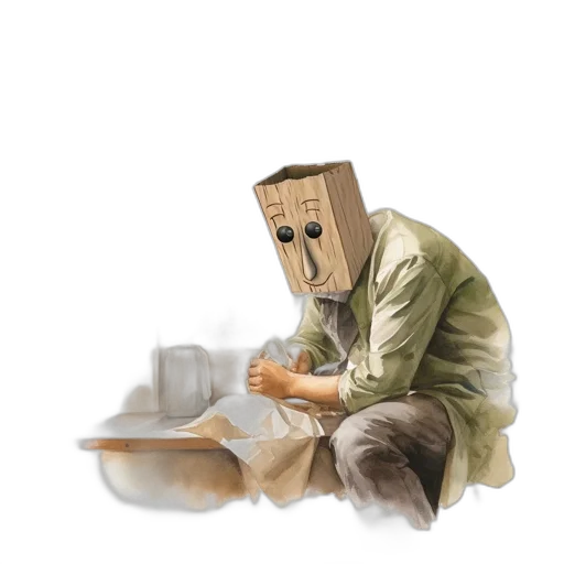 robot, mask, furniture, face transparent PNG cut-out