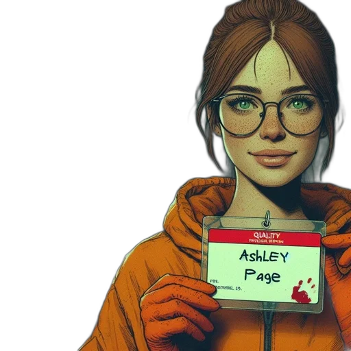 face, jacket, comic book art, concept art transparent PNG cut-out