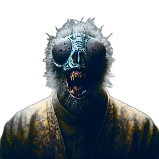mask, creature, face, jacket transparent PNG cut-out