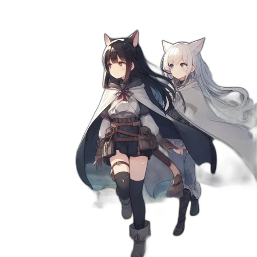 weapon, animal, staff, dress transparent PNG cut-out