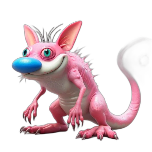 dragon, creature, animal, staff transparent PNG cut-out