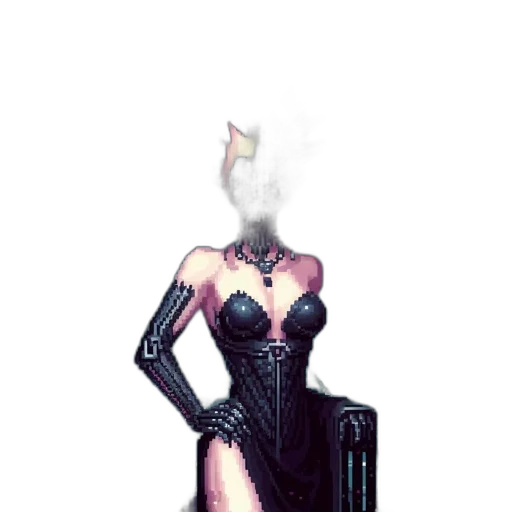 dress, robot, mask, weapon transparent PNG cut-out