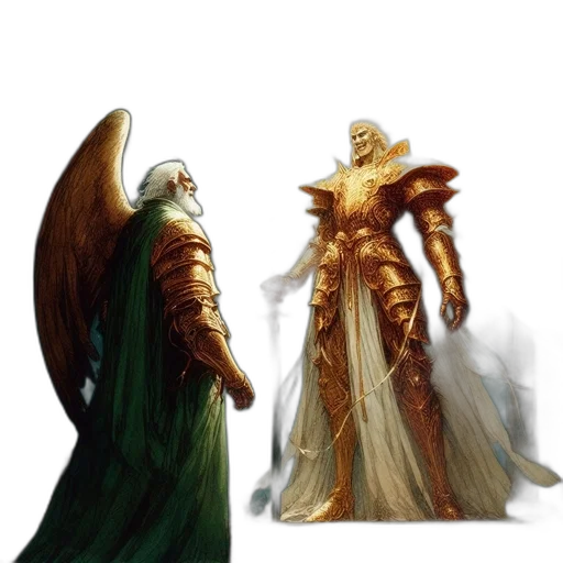 concept art, fantasy art, comic book art, 3d render transparent PNG cut-out