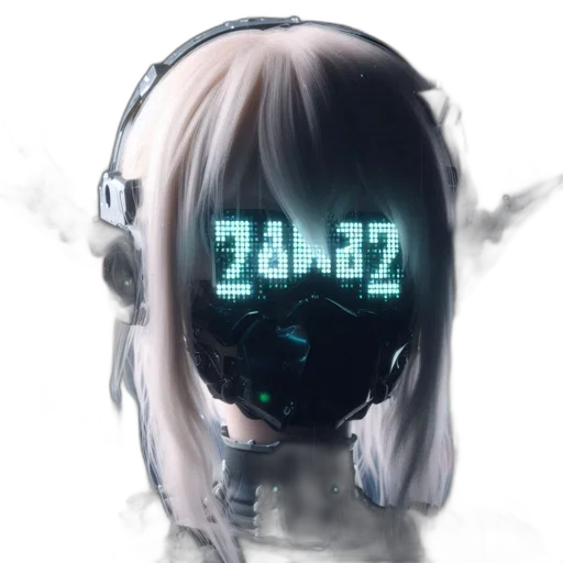 mask, robot, face, weapon transparent PNG cut-out