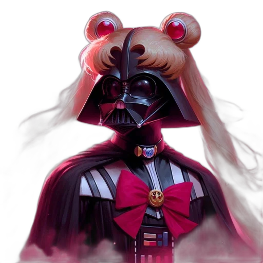 mask, concept art, comic book art, anime transparent PNG cut-out