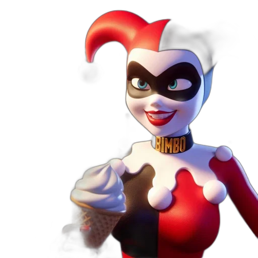 3d render, concept art, comic book art, cartoon transparent PNG cut-out