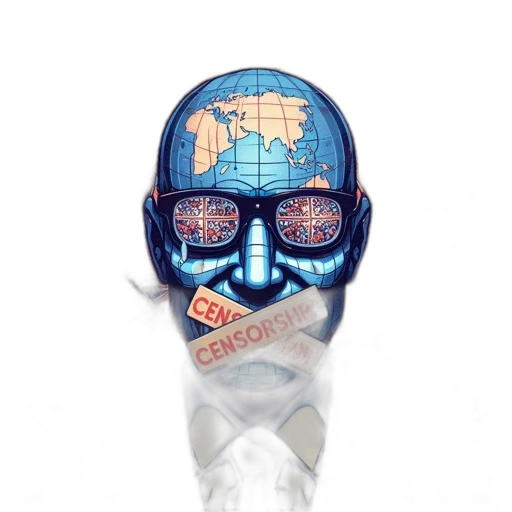 mask, robot, face, cyberpunk transparent PNG cut-out