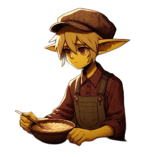 food, hat, staff, mask transparent PNG cut-out