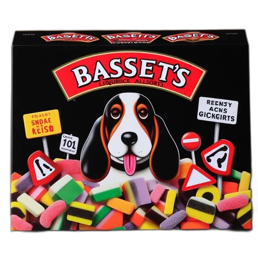 box, basset, liquorice, allsorts transparent PNG cut-out