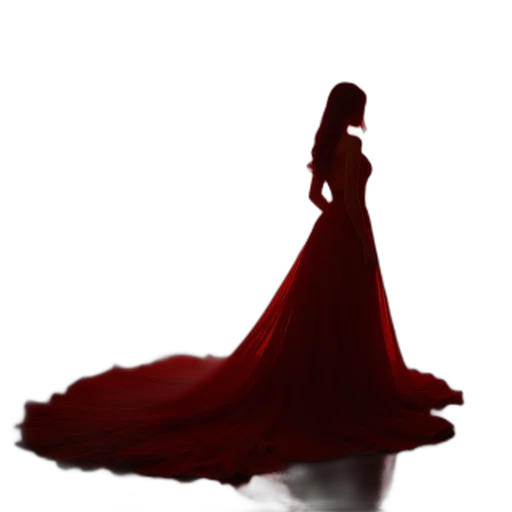 dress, crown, jewelry, staff transparent PNG cut-out