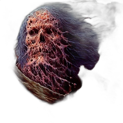 hair, mask, creature, face transparent PNG cut-out