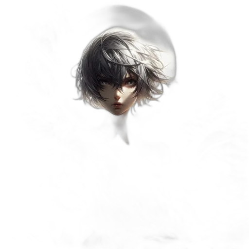 mask, face, hair, creature transparent PNG cut-out