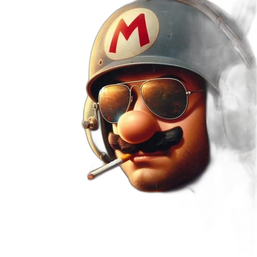mask, hat, staff, face transparent PNG cut-out