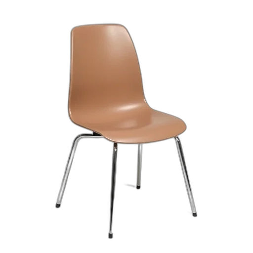 furniture, umbrella, 3d render, brown transparent PNG cut-out
