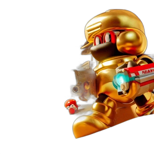 robot, weapon, 3d render, concept art transparent PNG cut-out