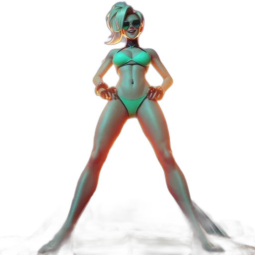 robot, creature, mask, 3d render transparent PNG cut-out