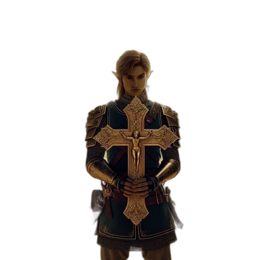sword, weapon, staff, crown transparent PNG cut-out