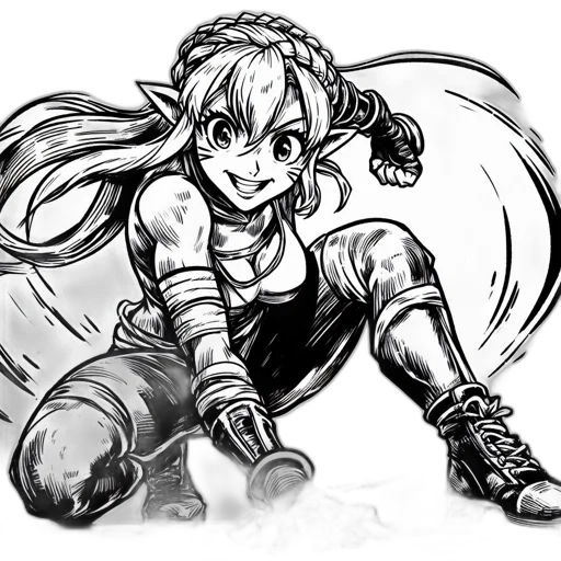 weapon, comic book art, anime, concept art transparent PNG cut-out