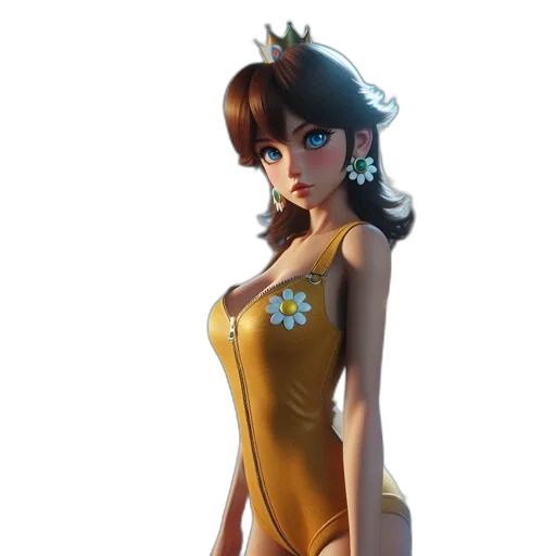 dress, crown, staff, concept art transparent PNG cut-out