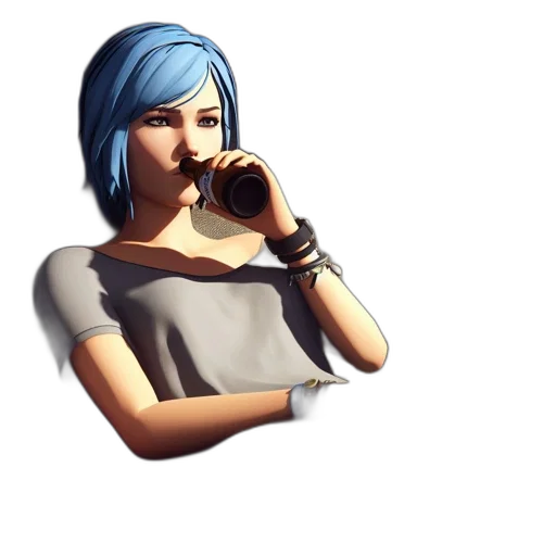 staff, pixel art, concept art, photorealistic transparent PNG cut-out