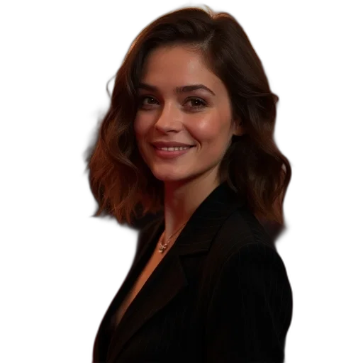 staff, face, jacket, hair transparent PNG cut-out
