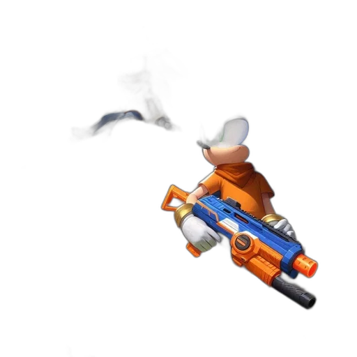 weapon, staff, animal, robot transparent PNG cut-out