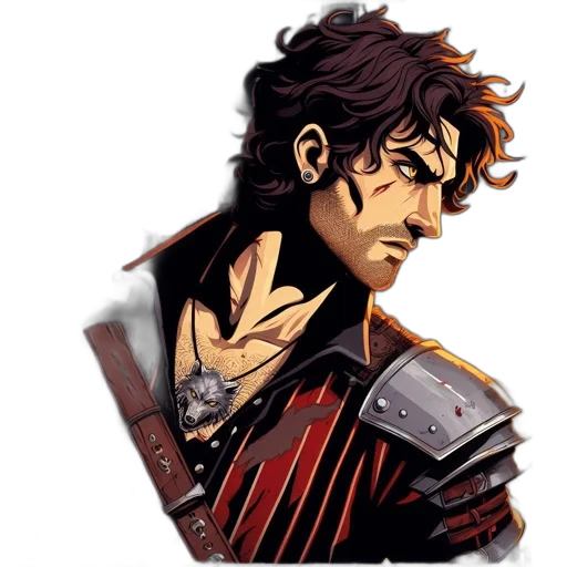sword, concept art, pixel art, comic book art transparent PNG cut-out