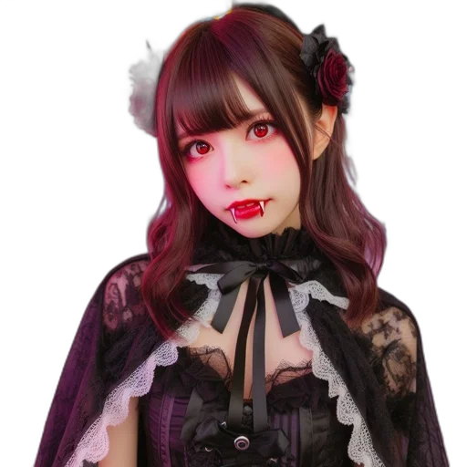 dress, face, staff, mask transparent PNG cut-out