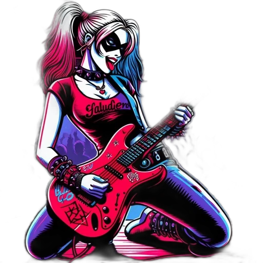 comic book art, cartoon, concept art, pixel art transparent PNG cut-out