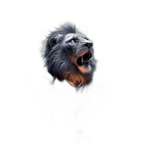 animal, creature, hair, face transparent PNG cut-out