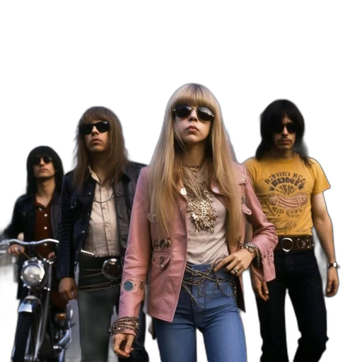 jacket, concept art, city street, four transparent PNG cut-out