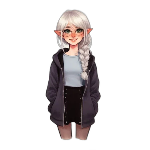 staff, jacket, dress, concept art transparent PNG cut-out
