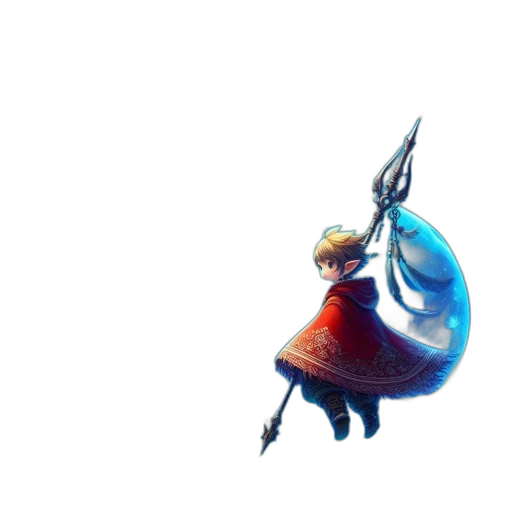 sword, dress, staff, weapon transparent PNG cut-out