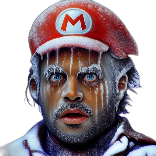face, creature, hat, robot transparent PNG cut-out