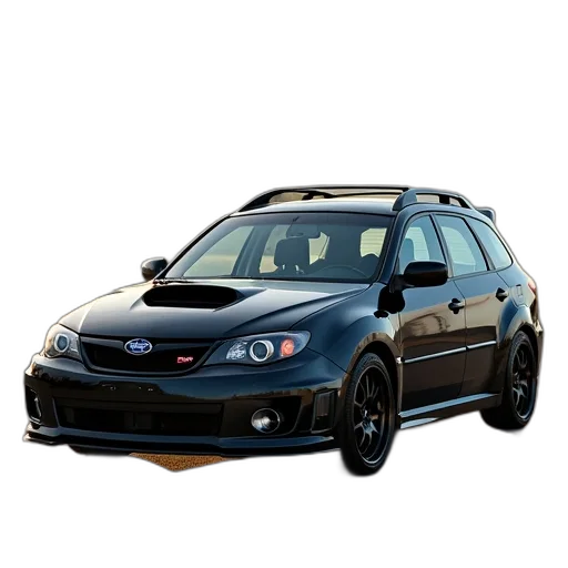 car, 3d render, photorealistic, 2009 transparent PNG cut-out