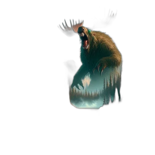 creature, animal, hair, face transparent PNG cut-out