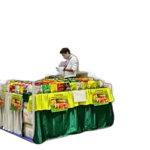 food, furniture, booth, event transparent PNG cut-out