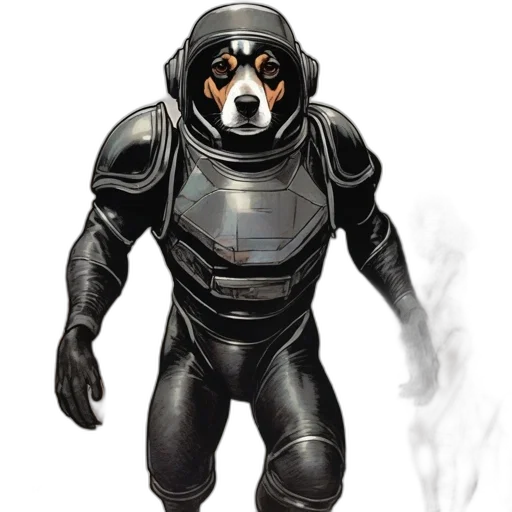 robot, animal, mask, jacket transparent PNG cut-out