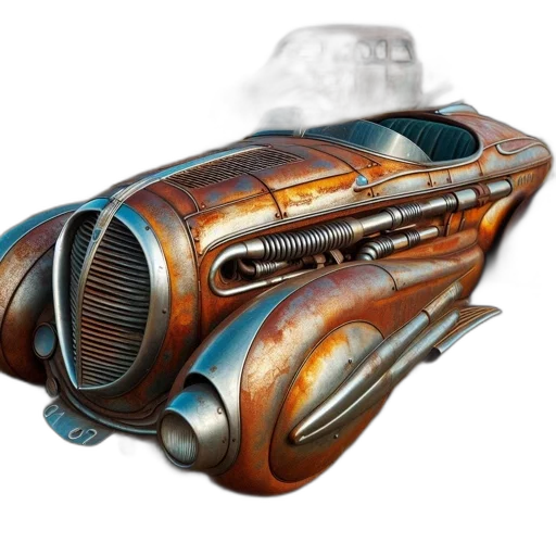 weapon, car, robot, concept art transparent PNG cut-out