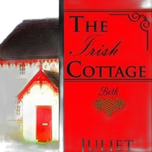 building, red, irish, cottage transparent PNG cut-out