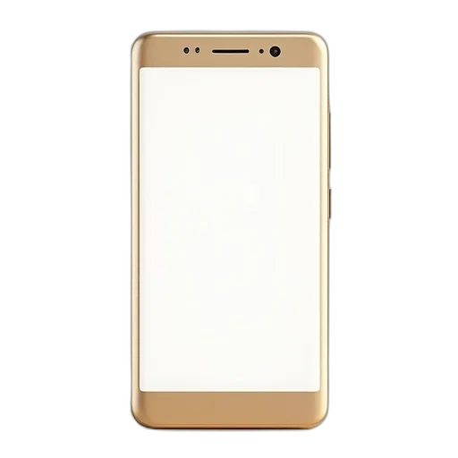 golden, realme, smartphone, gold transparent PNG cut-out